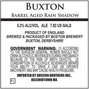 Buxton Brewery Barrel Aged Rain Shadow