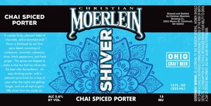Christian Moerlein Shiver Chai Spiced Porter September 2016