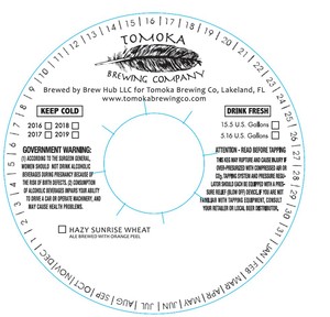 Hazy Sunrise Wheat 