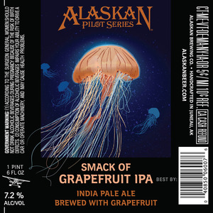 Alaskan Smack Of Grapefruit IPA September 2016