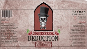 Taxman Brewing Co. Sour Cherry Deduction September 2016