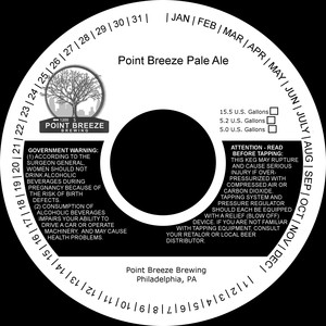 Point Breeze Brewing September 2016