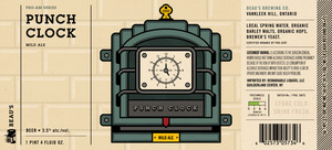 Beau's All Natural Brewing Co Punch Clock