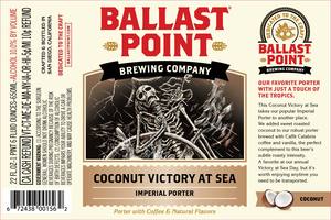 Ballast Point Coconut Victory At Sea September 2016