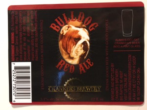 Crankers Brewery Bulldog Red Ale