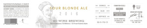 Hi-wire Brewing Sour Blonde Ale