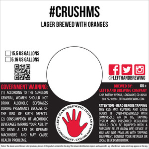 Left Hand Brewing Company #crushms