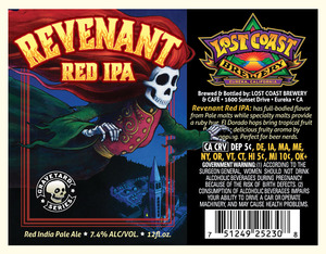 Lost Coast Brewery And Cafe Revenant Red IPA