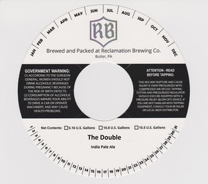 Reclamation Brewing Company The Double