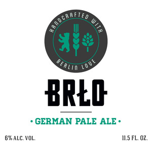 Brlo German Pale Ale September 2016