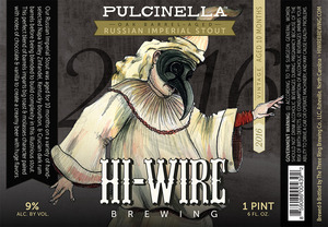 Hi-wire Brewing Pulcinella