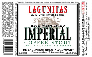 The Lagunitas Brewing Company High West-ified Imperial Coffee