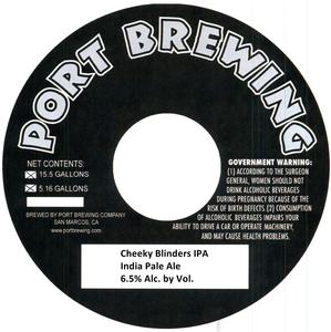 Port Brewing Company Cheeky Blinders