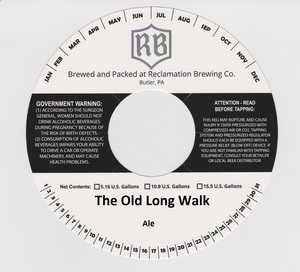 Reclamation Brewing Company The Old Long Walk
