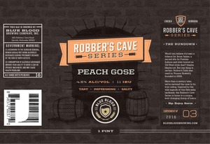 Robbers Cave Series Peach Gose