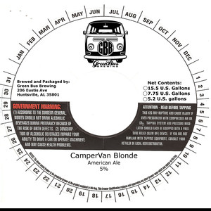 Green Bus Brewing Campervan Blonde