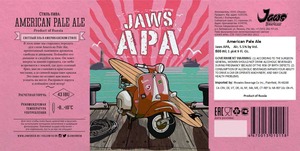 Jaws Apa Jaws American Pale Ale September 2016