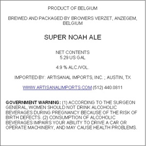 Super Noah Ale September 2016
