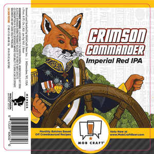 Mobcraft Beer Crimson Commander
