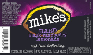 Mike's Hard Black Raspberry Lemonade September 2016