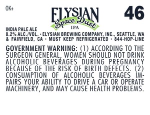 Elysian Brewing Company Space Dust IPA