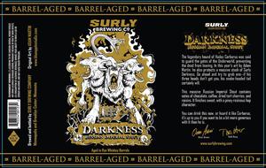 Barrel Aged 2016 Darkness September 2016