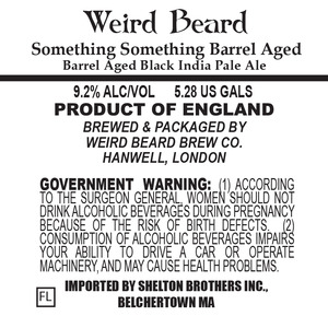 Weird Beard Something Something Barrel Aged