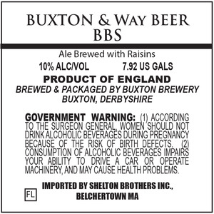 Buxton Brewery Bbs