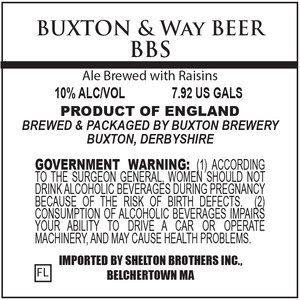 Buxton Brewery Bbs September 2016