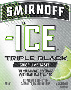 Smirnoff Ice Triple Black September 2016