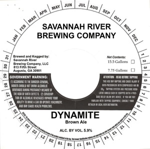 Savannah River Brewing Company Dynamite September 2016