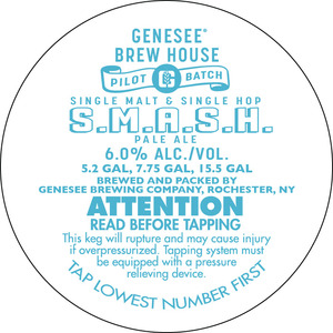 S.m.a.s.h. Pale Ale September 2016