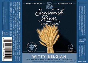 Savannah River Brewing Company Witty Belgian