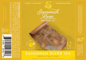 Savannah River Brewing Company Savannah River IPA September 2016