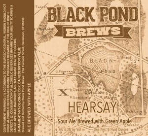 Black Pond Brews Hearsay