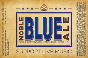 Noble Brewing Company Nobel Blue Ale