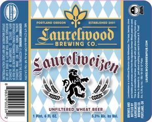 Laurelwood Brewing Co. Laurelweizen September 2016