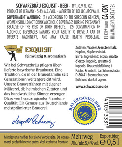 Schwarzbrau Exquisit September 2016