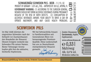 Schwarzbrau Schweden Pils