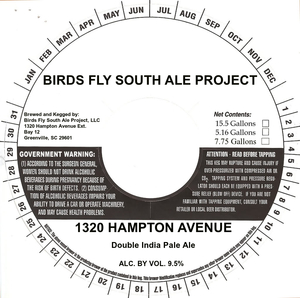 Birds Fly South Ale Project 1320 Hampton Avenue