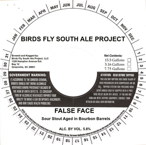 Birds Fly South Ale Project False Face