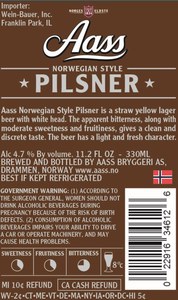 Aass Pilsner September 2016