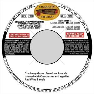 Barrel-aged Cranberry Grove Barrel-aged Cranberry Grove