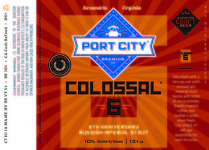 Port City Brewing Company Colossal Six