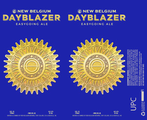 New Belgium Brewing Dayblazer September 2016