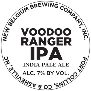 New Belgium Brewing Company, Inc. Voodoo Ranger IPA September 2016