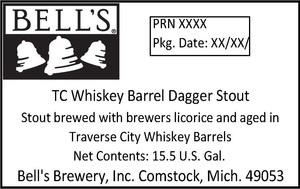 Bell's Tc Whiskey Barrel Dagger Stout September 2016