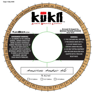 Kuka American Amber Ale September 2016