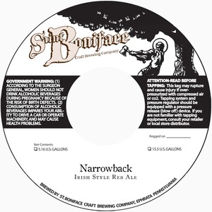 Narrow Back Irish Style Red Ale 