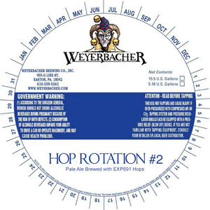 Weyerbacher Hop Rotation #2